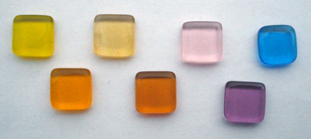 Kamnky sklenn tvercov - Kliknutm na obrzek zavete