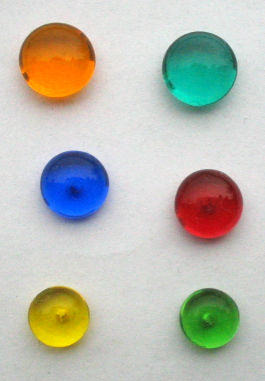 Kamnky sklenn kulat - Kliknutm na obrzek zavete